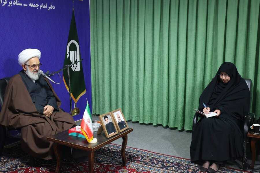  گزارش مدیرکل بهزیستی مازندران به نماینده مجلس خبرگان رهبری از مشارکت ۱۹ هزار داوطلب در پویش «سلام محله»