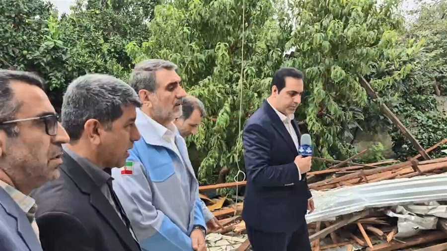 خسارت سیل به مازندران ۴.۵ همت برآورد می‌شود